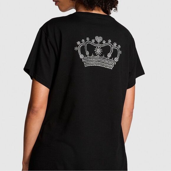 PINK
CAMPUS BLING COTTON TEE SIZE MEDIUM - Picture 1 of 3
